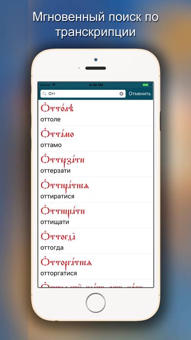 Церковнославянский словарь Скриншот приложения #4