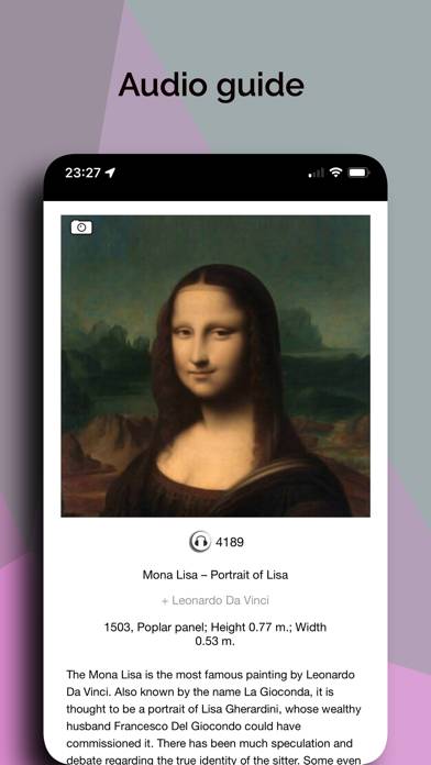 Louvre Museum Full Edition App skärmdump