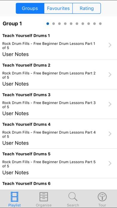 Teach Yourself Drums App screenshot #2