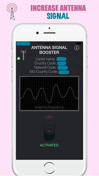Cellular Antenna Booster Скриншот приложения #1