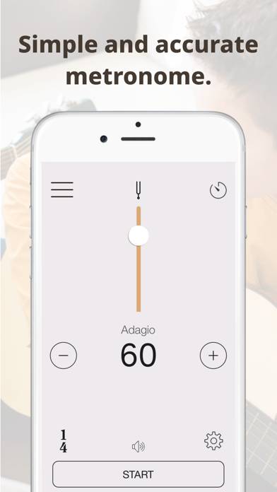 Smart Metronome & Tuner plus App-Screenshot #1