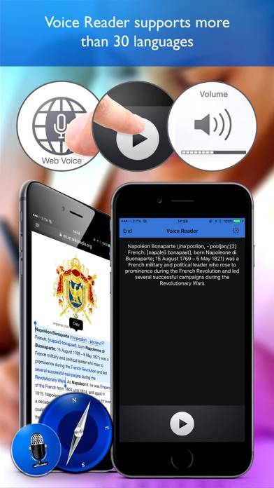 Voice Reader For Web Pro Captura de pantalla de la aplicación #3