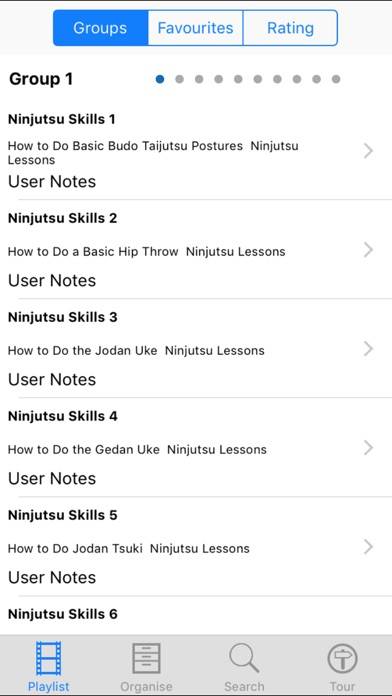 Ninjutsu Skills App skärmdump #2