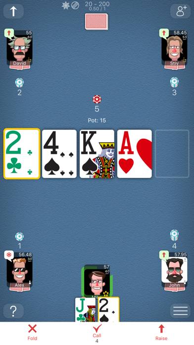 Poker Online Games App skärmdump #1