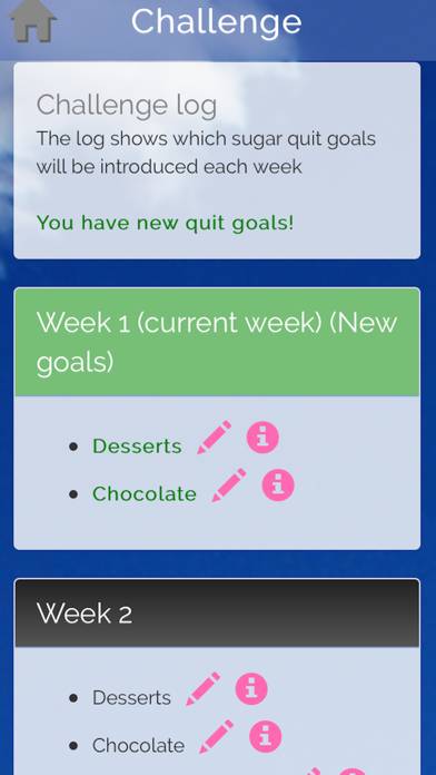 Quit Sugar by Life Ninja Captura de pantalla de la aplicación #3