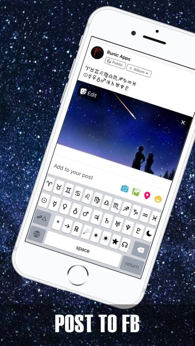 Astrology & Astronomy Keyboard Uygulama ekran görüntüsü #4