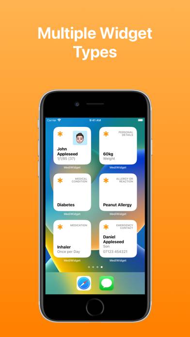 MediWidget: Medical ID Widgets App screenshot #3