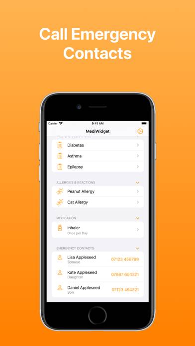 MediWidget: Medical ID Widgets App screenshot #4