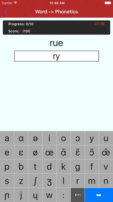 French Sound and Alphabet Easy Captura de pantalla de la aplicación #4
