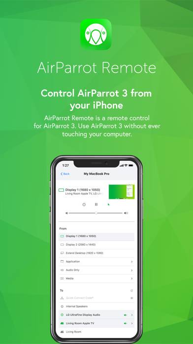 AirParrot Remote Captura de pantalla de la aplicación #2