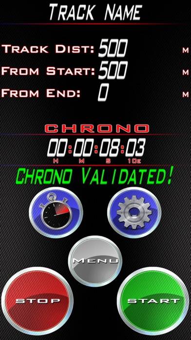 Rally Timer Pro App screenshot