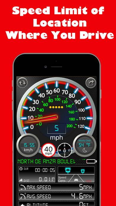 Speedmeter > Uygulama ekran görüntüsü #2