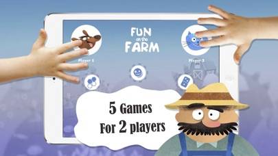 Fun on the Farm: 5 board games Captura de pantalla de la aplicación #1