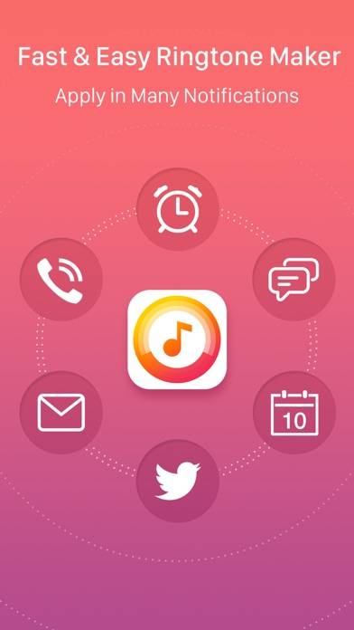 Ringtone Maker – create ringtones with your music App screenshot #1