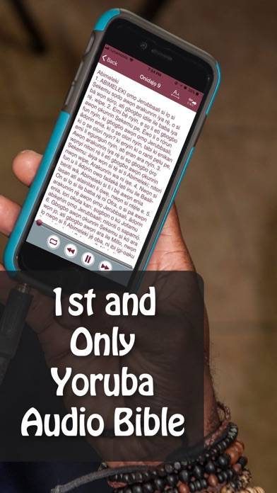 Yoruba Audio Bible App screenshot #1