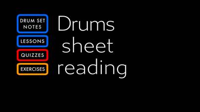 Drums Sheet Reading PRO Captura de pantalla de la aplicación #1