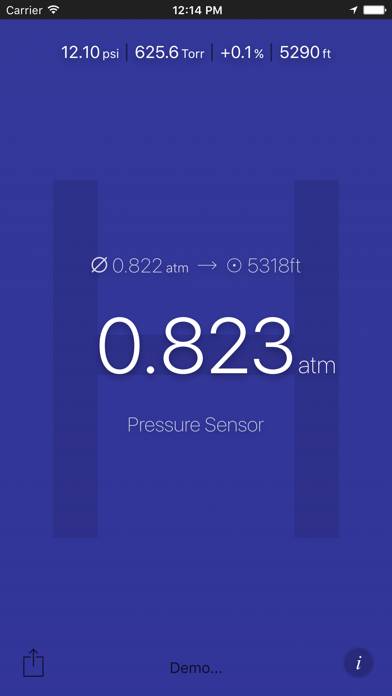 Air Pressure App App screenshot #6