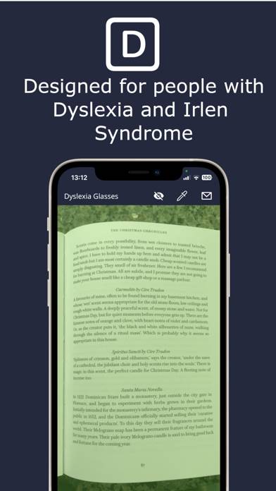 Dyslexia Glasses App-Screenshot #3