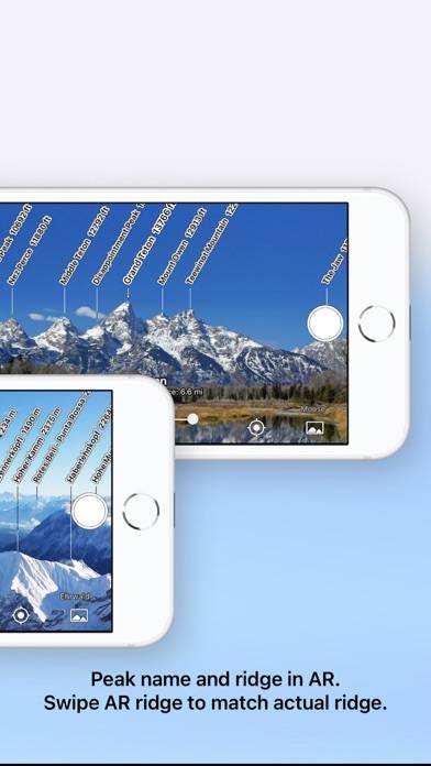 AR AlpineGuide App-Screenshot #2