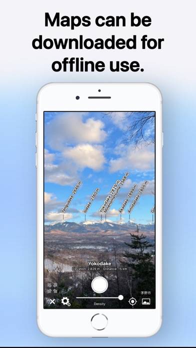 AR AlpineGuide Schermata dell'app #5