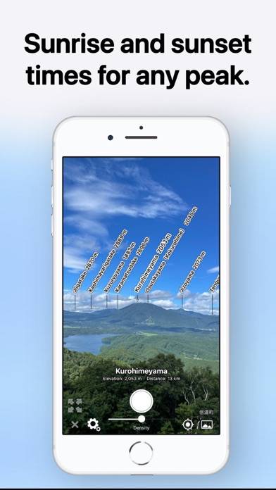 AR AlpineGuide Schermata dell'app #6