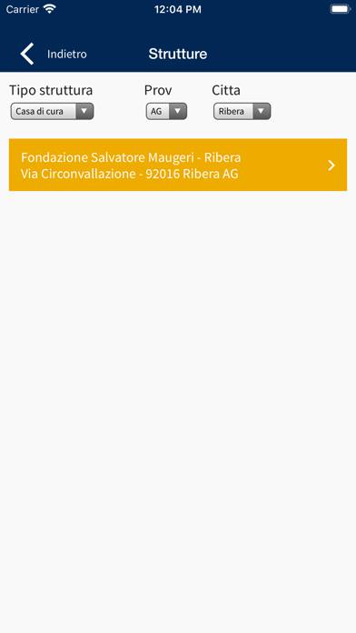MyAssistance Schermata dell'app