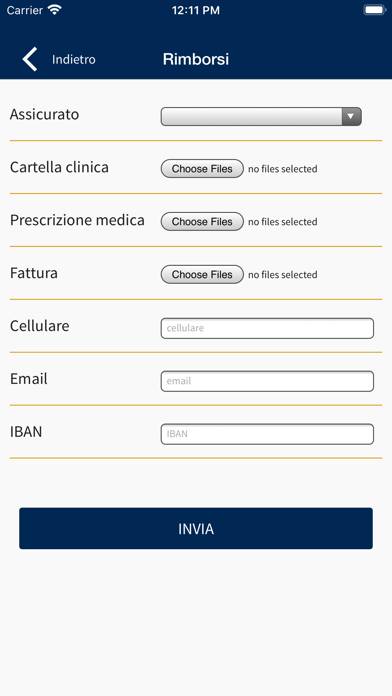 MyAssistance Schermata dell'app
