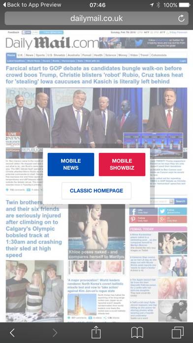 WorldNewspapers Online Captura de pantalla de la aplicación