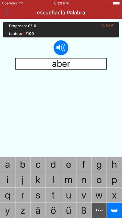 German Sounds and Alphabet Captura de pantalla de la aplicación #4