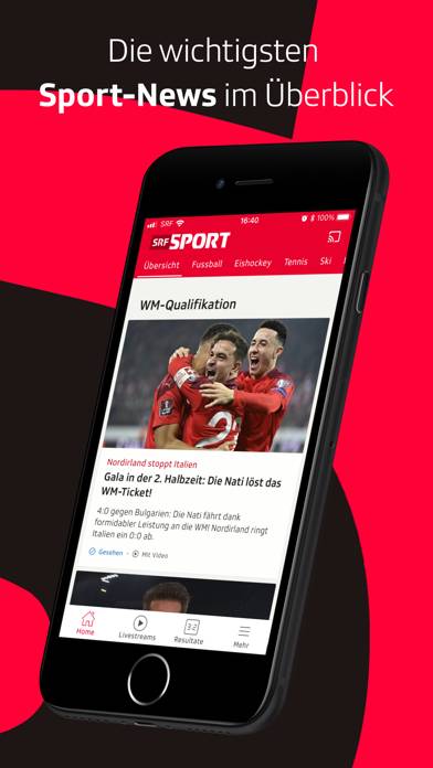 SRF Sport App-Screenshot #1