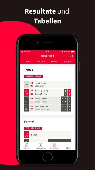 SRF Sport App-Screenshot #5