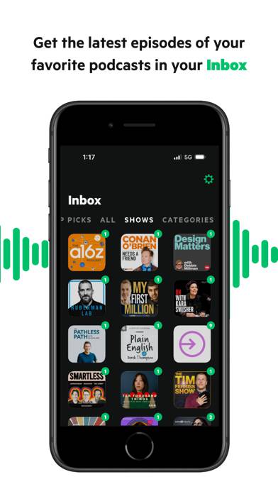 Castro Podcast Player App-Screenshot #3