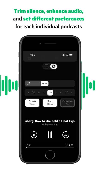 Castro Podcast Player App-Screenshot #4