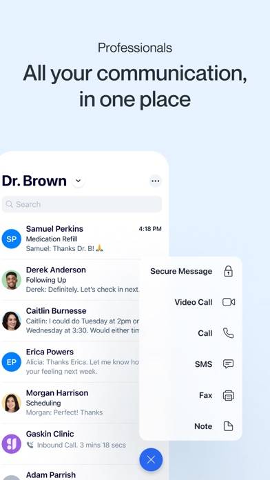 Spruce: Medical Communication App screenshot