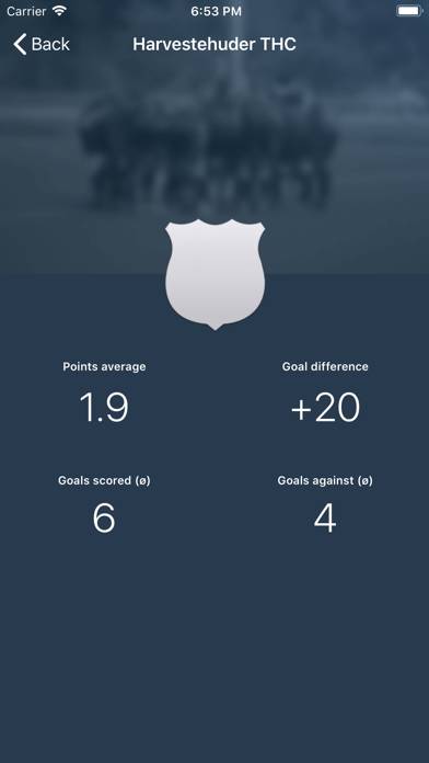 Field Hockey App screenshot