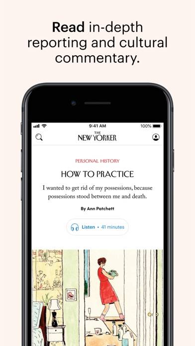 The New Yorker Schermata dell'app #2