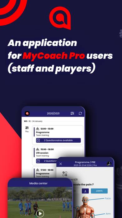 MyCoach Pro App screenshot #1