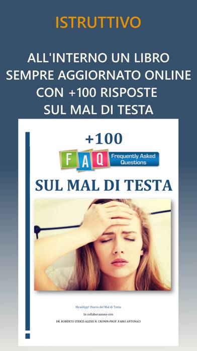 HeadApp Emicrania,MalDiTesta Schermata dell'app