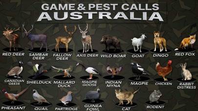 Australia Game and Pest Calls App screenshot