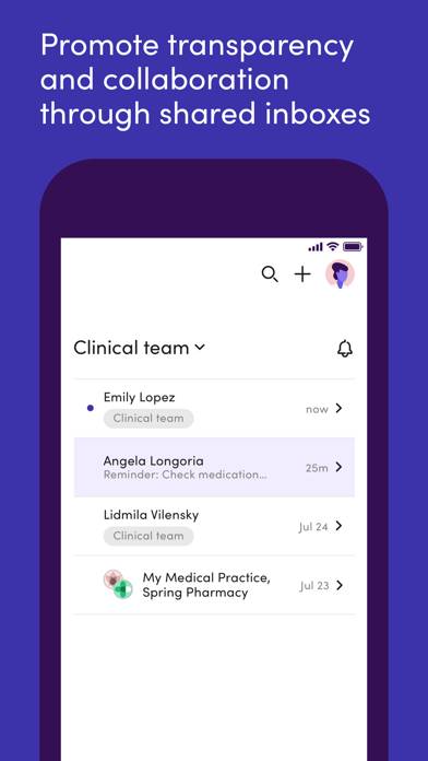 Klara – Patient communication App screenshot #6