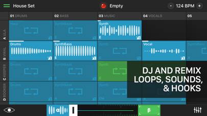 Hook for iPhone - Live DJ and Mashup Workstation Bildschirmfoto