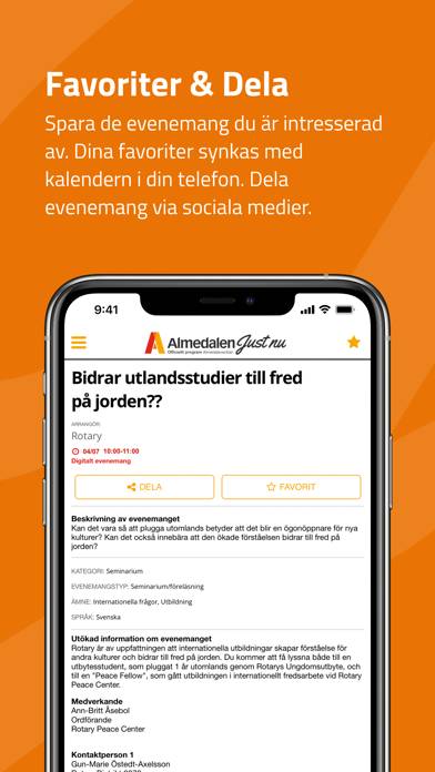 Almedalen Just Nu App screenshot #2