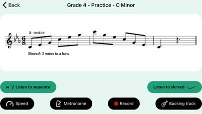 ABRSM Violin Scales Trainer Captura de pantalla de la aplicación #6