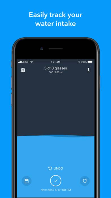 Water App screenshot #1
