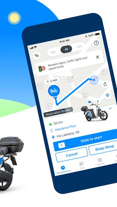 Cooltra Motosharing Scooter‬‬ Schermata dell'app #2