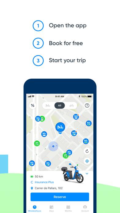 Cooltra Motosharing Scooter‬‬ App screenshot