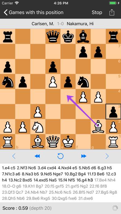 Chess Openings Explorer Pro Captura de pantalla de la aplicación #2