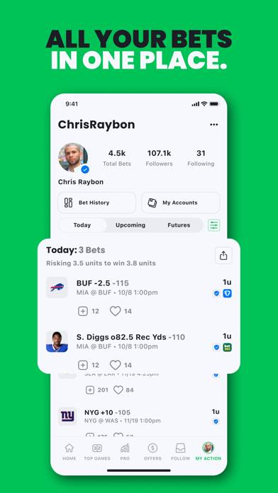 Action Network Sports Betting App screenshot #6