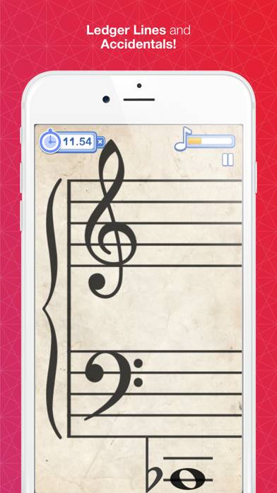 Note Rush: Music Reading Game Captura de pantalla de la aplicación #6