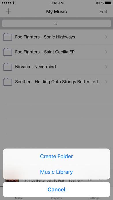 FLAC Player for iPhone Schermata dell'app #2